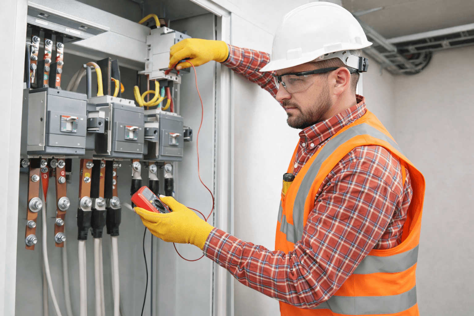 Paragon Power Electric — Electrical Worker on Site